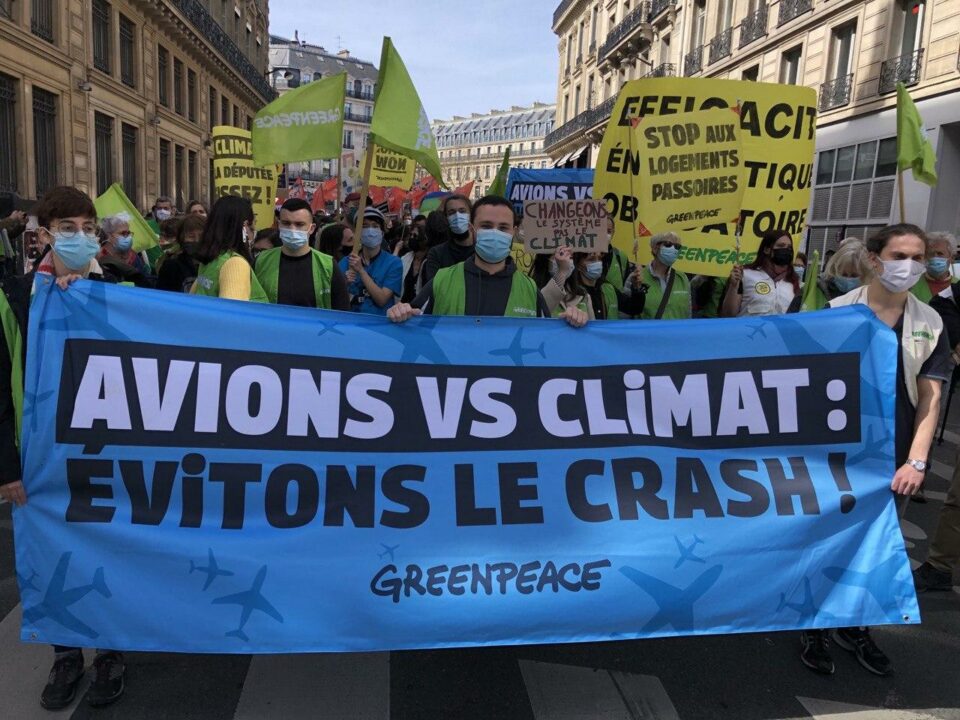 Ce dimanche 28 Mars, le GL a participé à la marche pour une vrai loi climat or