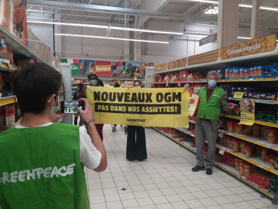 Une JNA (Journée Nationale d'Action) était organisée par Greenpeace France ce