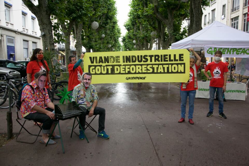 Ce samedi 3 juillet, les militant-es de Greenpeace se sont mobilisé-es dans toute la France pour dire stop à la déforestation importée.