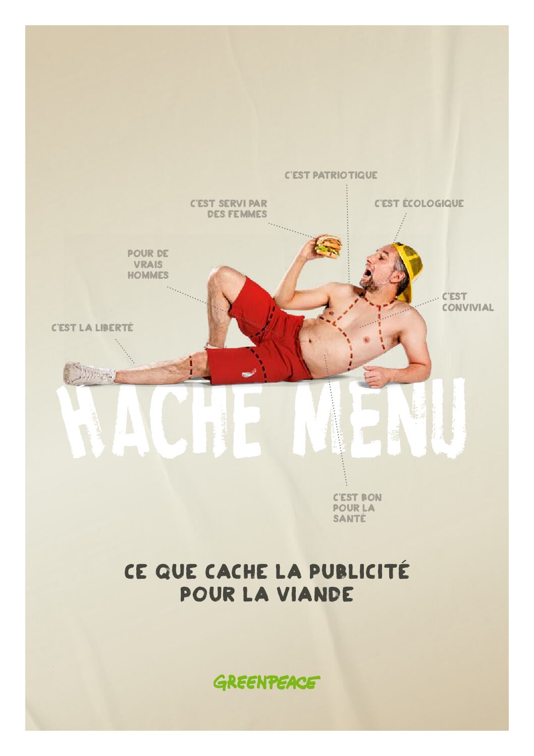 Rapport : Ce que cache la publicité pour la viande