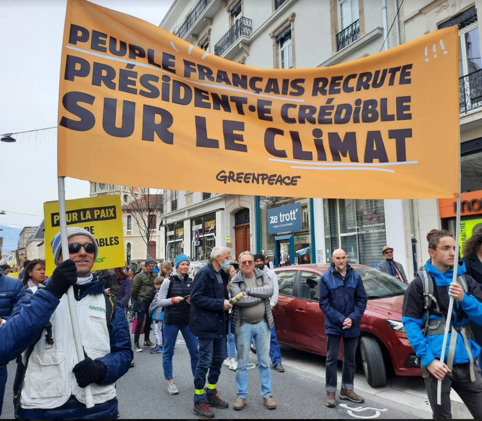 Belle réussite pour la première marche pour le Climat de la saison 2022 ! Envi