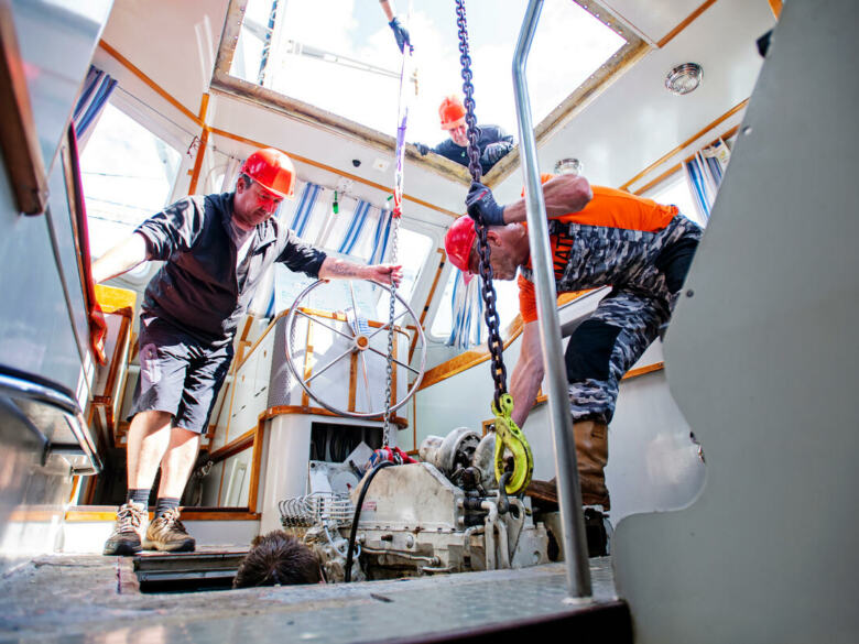 New Sailboat Pelagic Australis Transformed into Witness. © Marten  van Dijl