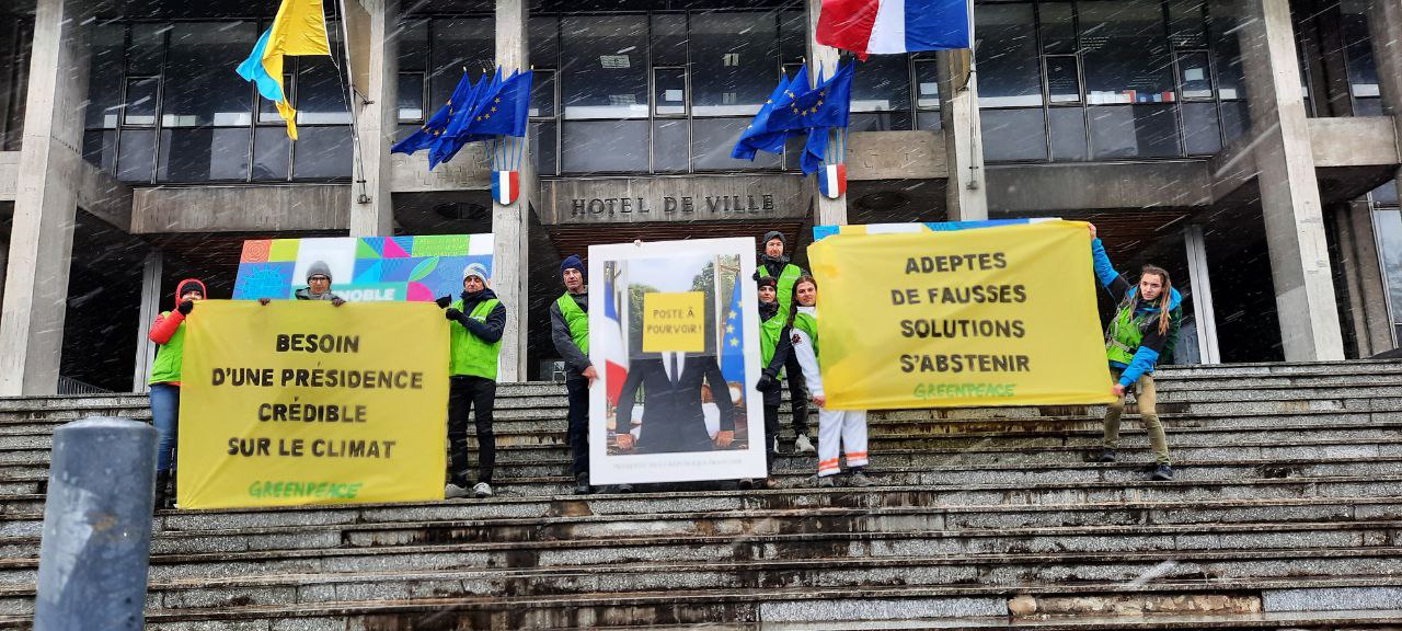 Le GL a bravé la neige et le froid et le vent pour cette JNM rapide ( cause mé