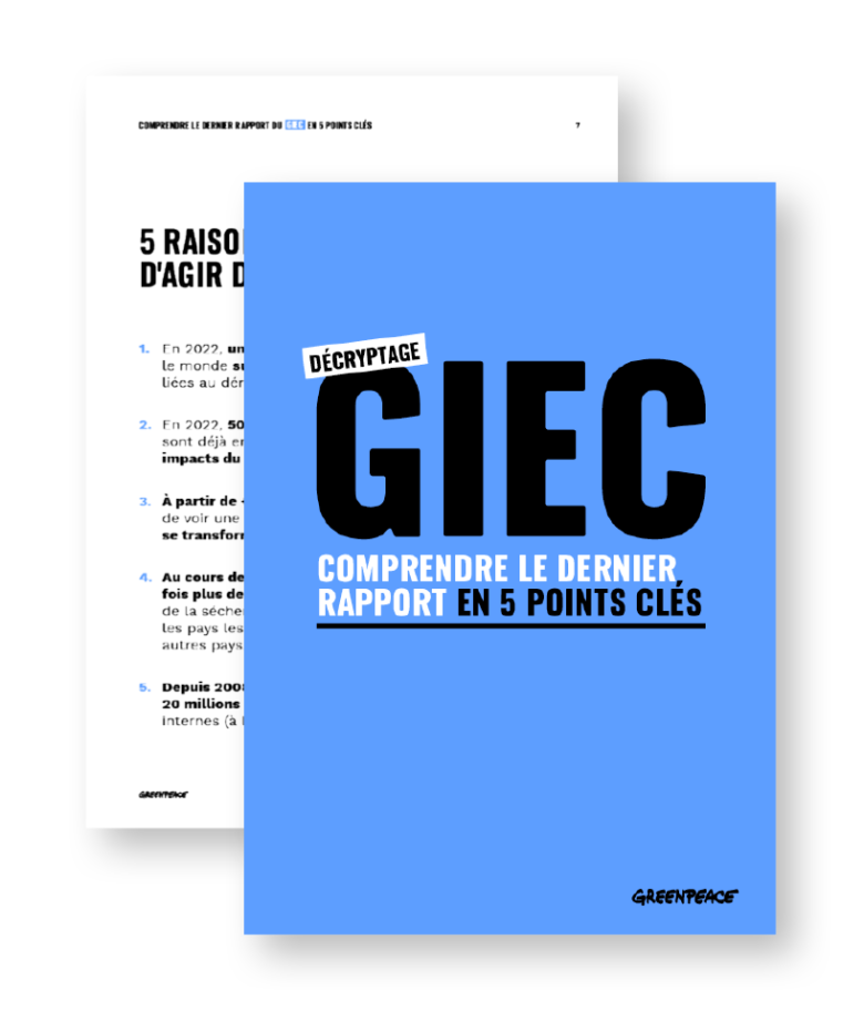 [Décryptage] Comprendre le dernier rapport du GIEC en 5 points clés