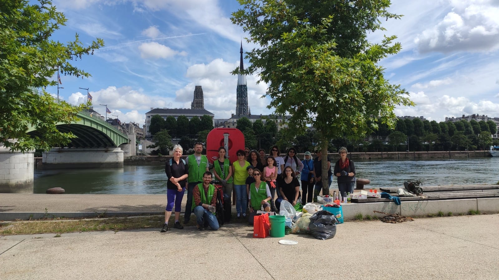
Merci à toutes et tous les cleanwalkers qui ont été très efficaces ce mati
