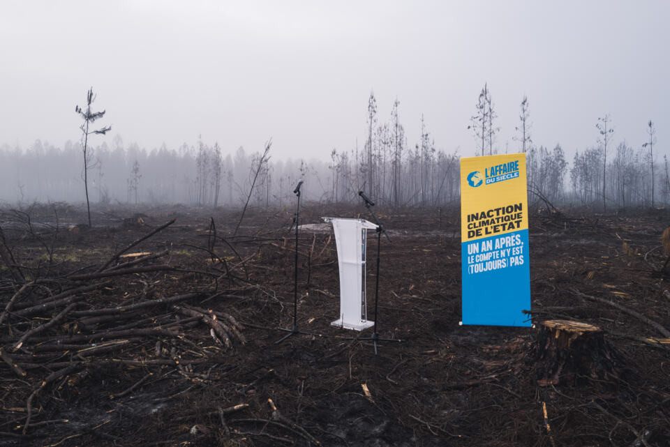 C’était il y a un an exactement, jeudi 14 octobre 2021. Au terme d’une mobilisation citoyenne sans précédent et d’un long processus juridique, l’Etat français était condamné pour inaction climatique par le tribunal administratif de Paris, dans le cadre de l’Affaire du Siècle.