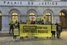 Le 13 janvier à Valence, huit militants anti-nucléaire convoqués devant la justice
