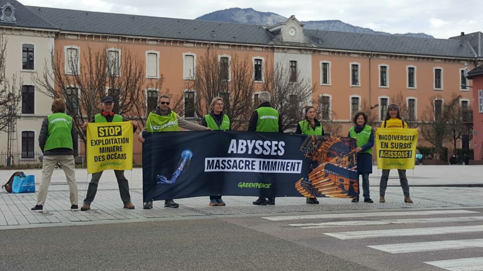 Mobilisation des militant·es de Greenpeace partout en France et outre-mer pour 