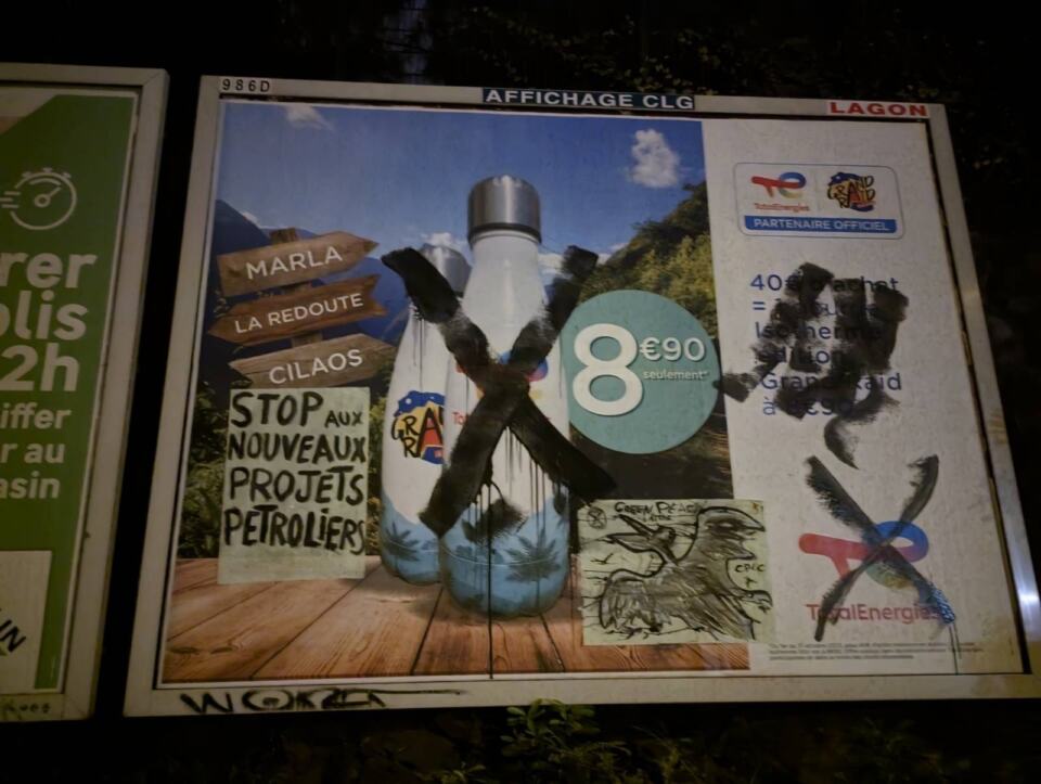 TOTAL Energie : greenwashing en gourde au Grand Raid !

« Alors que la loi Cl