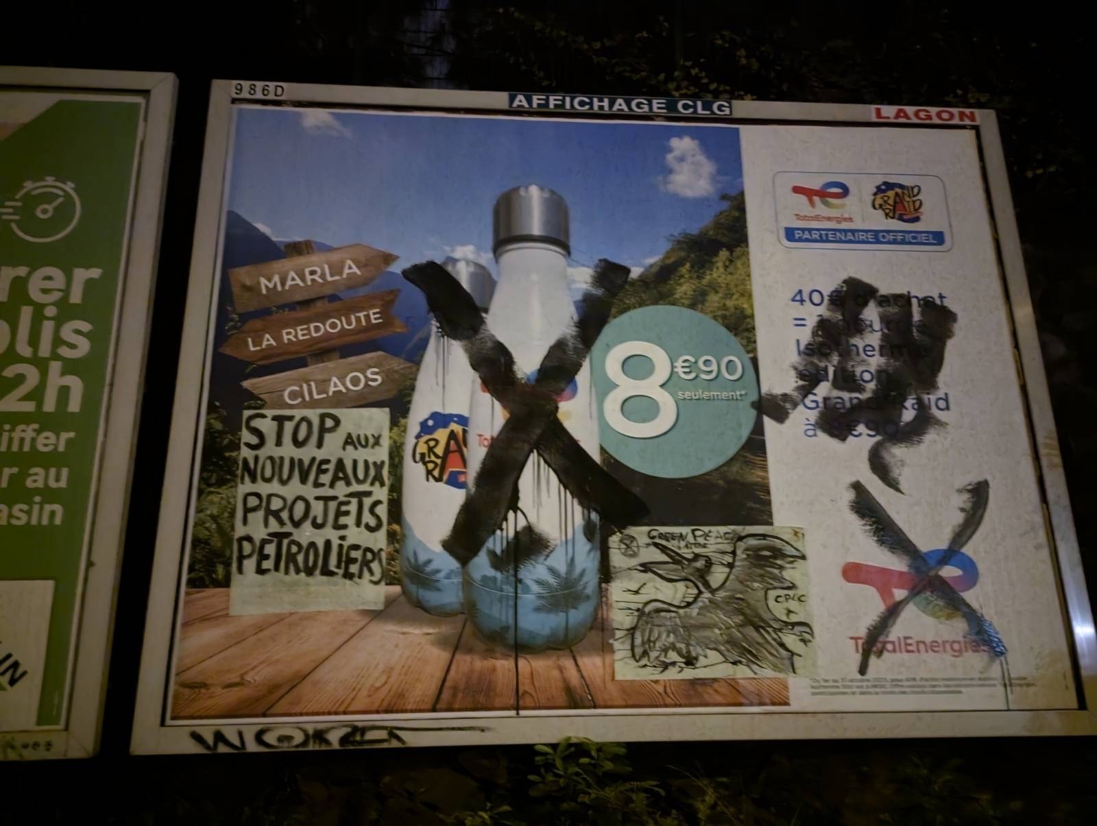 TOTAL Energie : greenwashing en gourde au Grand Raid !

« Alors que la loi Cl