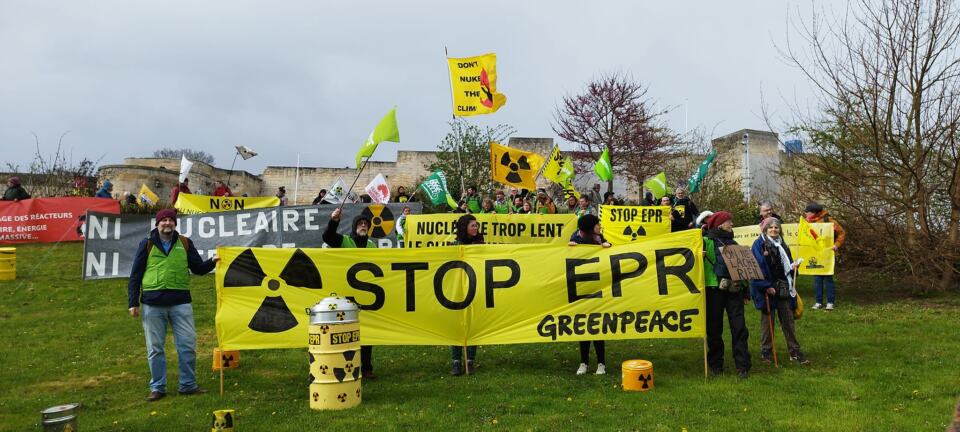 Le GL de Rouen a manifesté samedi 23/03 à Caen devant l’ASN (Autorité de S