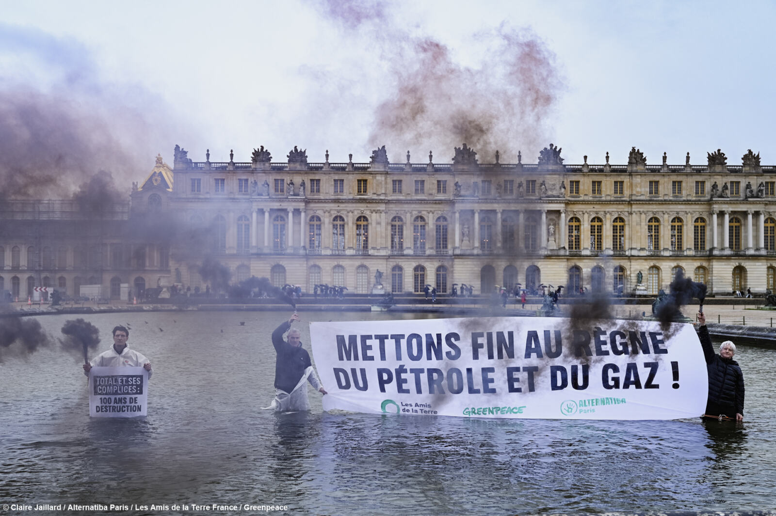 Total Energies fête ses 100 ans sous les dorures du château de Versailles, pen