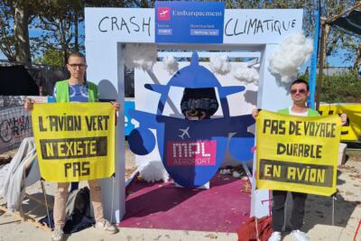 Le festival « What a trip » oublie la crise climatique et fait la pub de l’aéroport