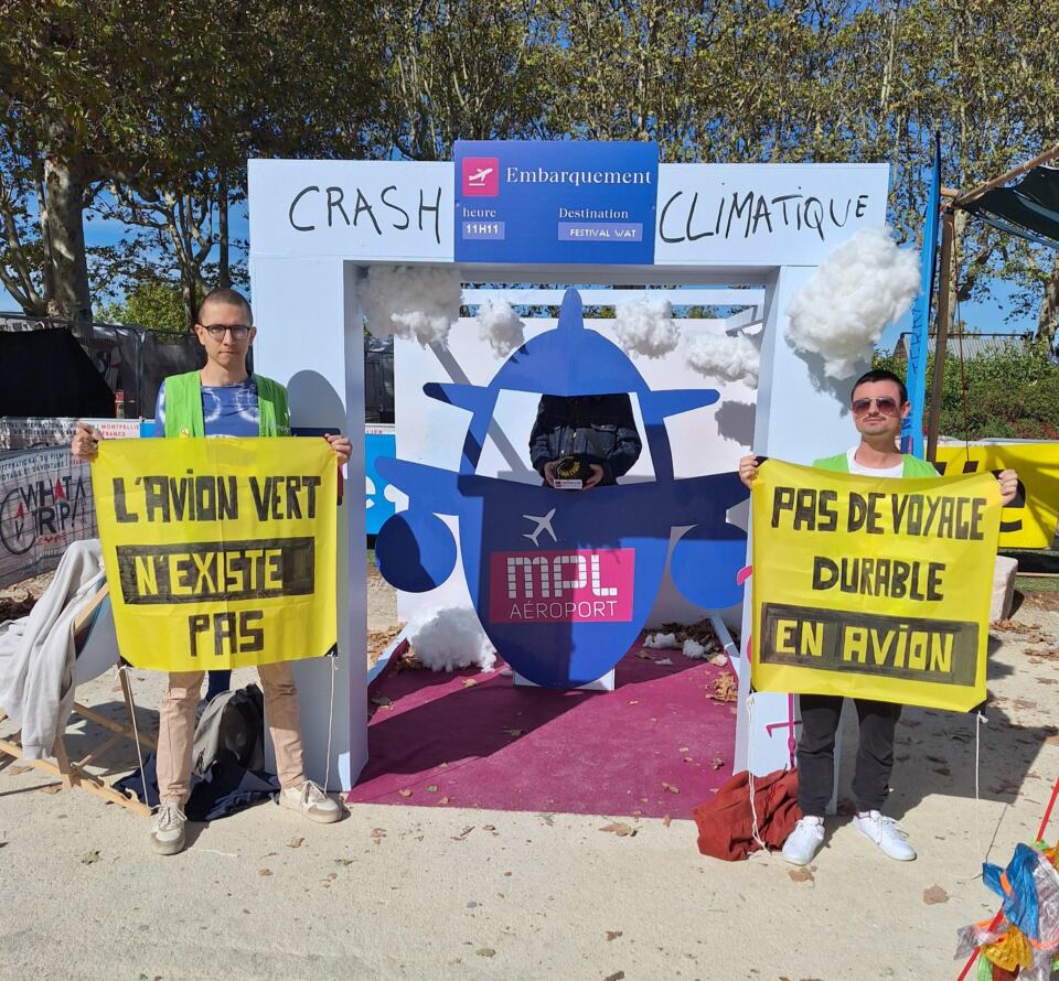 Avec Greenpeace et le collectif 