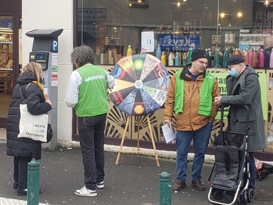 Ce samedi 25 Janvier 2025,  nous étions à Orsay devant le Franprix du centre 