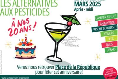 🌈 LA 20ème SEMAINE  POUR LES ALTERNATIVES  AUX PESTICIDES 📛(SPAP) 
