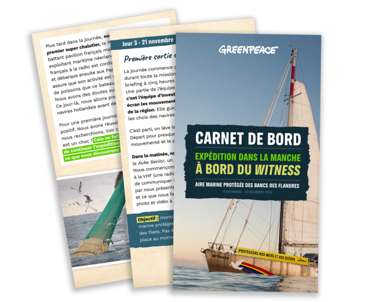 Recevez le journal de bord de François