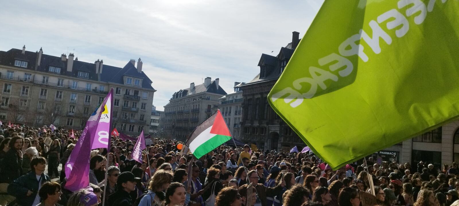 Le GL a participé le 8 mars à la manifestation pour la journée internationale