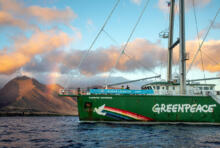 « Time to Resist », commémoration 40 ans du Rainbow Warrior