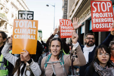Climate activists stop TotalEnergies’ AGM in Paris
