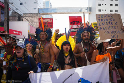 Indigenous March Kicks off the Second Week of COP30 in BelémMarcha Indígena inicia segunda semana de COP30 em Belém