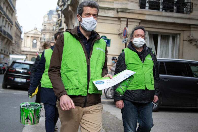 Visite de Jean-François Julliard au Ministère des Transports