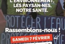 Rassemblement contre les lois Duplomb