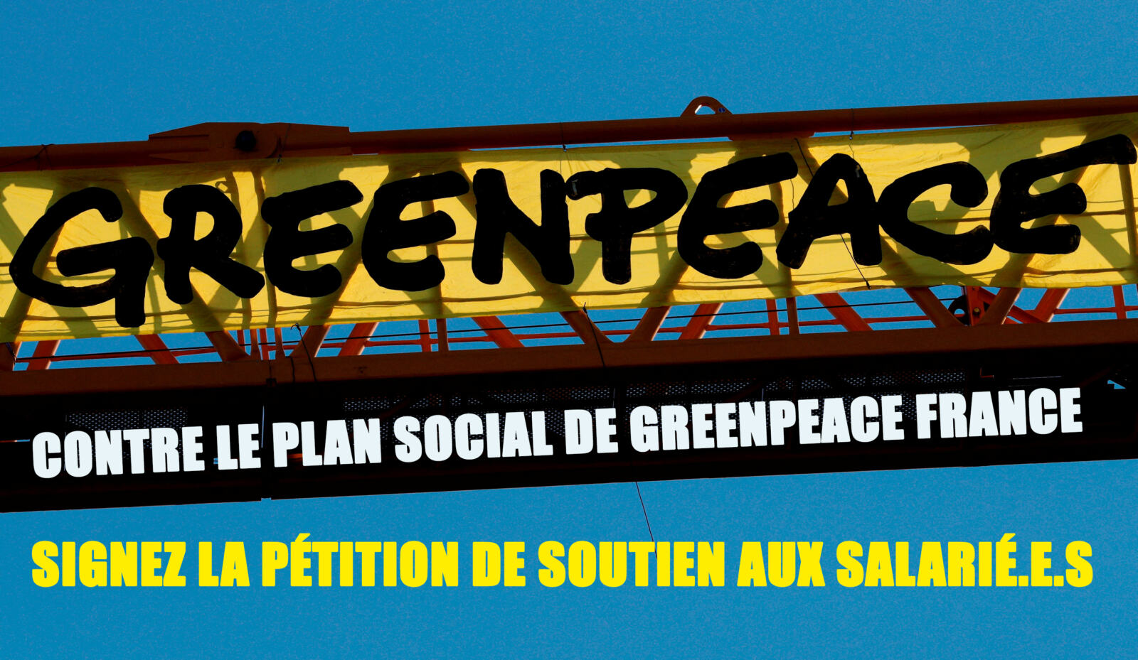 Chez GreenPeace France, un plan social est en train de se mettre en place prévo