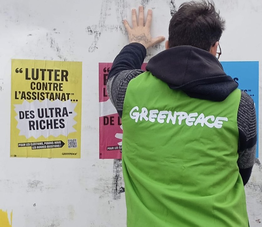 Greenpeace Grenoble s'est mobilisé pour les élections municipales en faisant