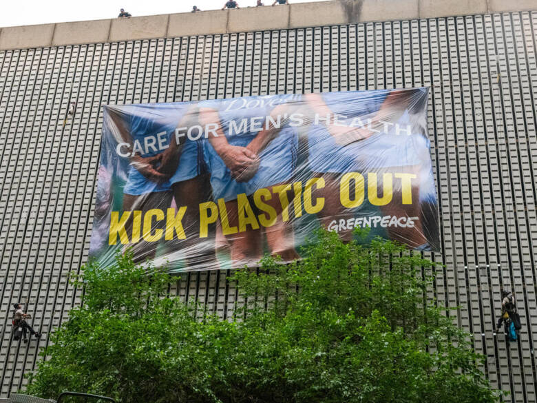 World Cup Plastics Message for Dove in New Jersey.